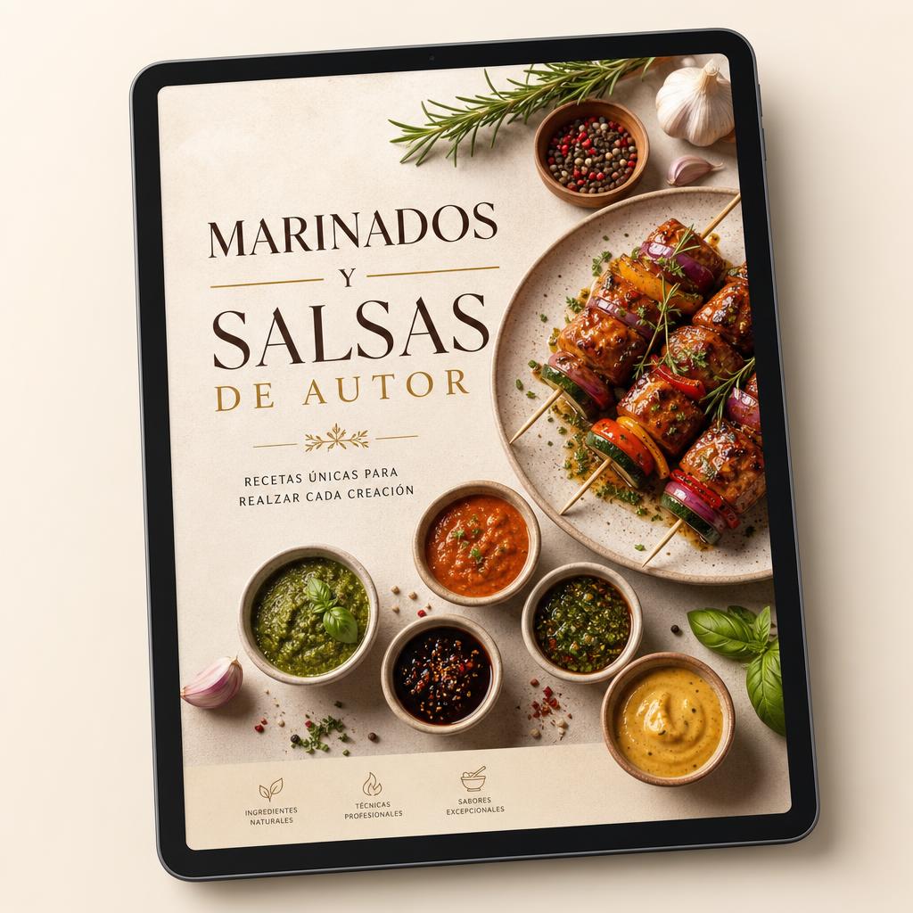 Bono gratis: Marinados y Salsas de Autor