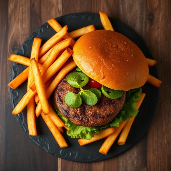 Recetas de hamburguesas en air fryer